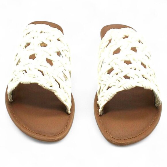 Consolidated Shoe Co. Women S Madeline Hue Slide Sandals - Picture 3 of 8